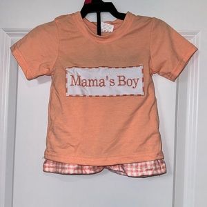 Boutique mamas boy set